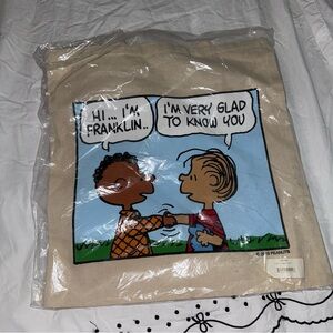 Peanuts Comic Tote Bag